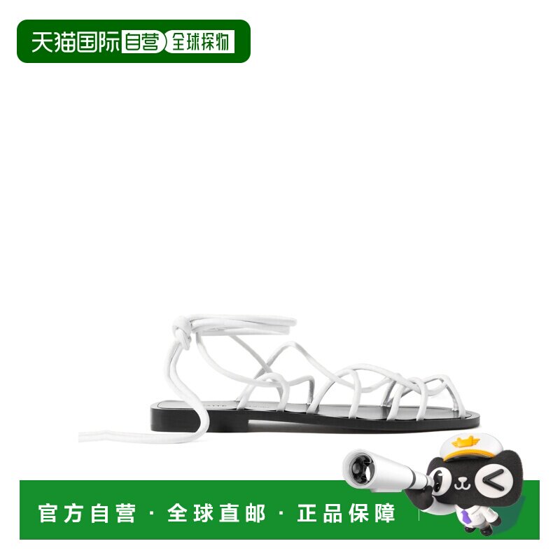 KHAITE 女士凉鞋 F4017723100 SS2021 白色 圆头平底凉鞋图片
