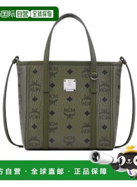 MCM 女士斜挎包 MWPFAMT08K8 AW2025 绿色 迷你 Toni 购物袋