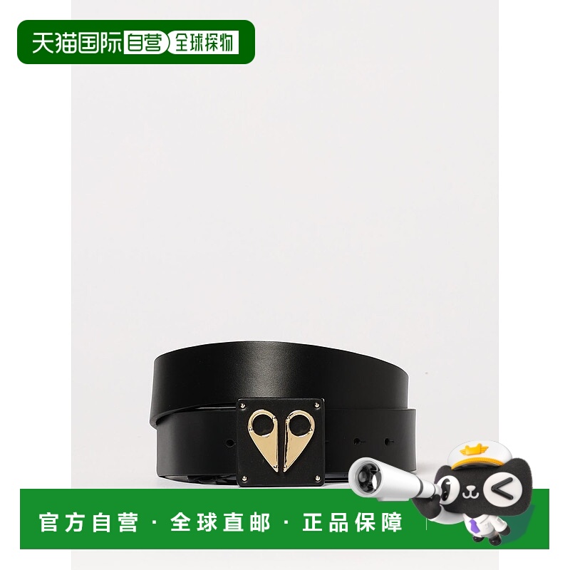1h可退 MOOSE KNUCKLES 男士腰带 M34MA575G688 SS2025 金色牛皮