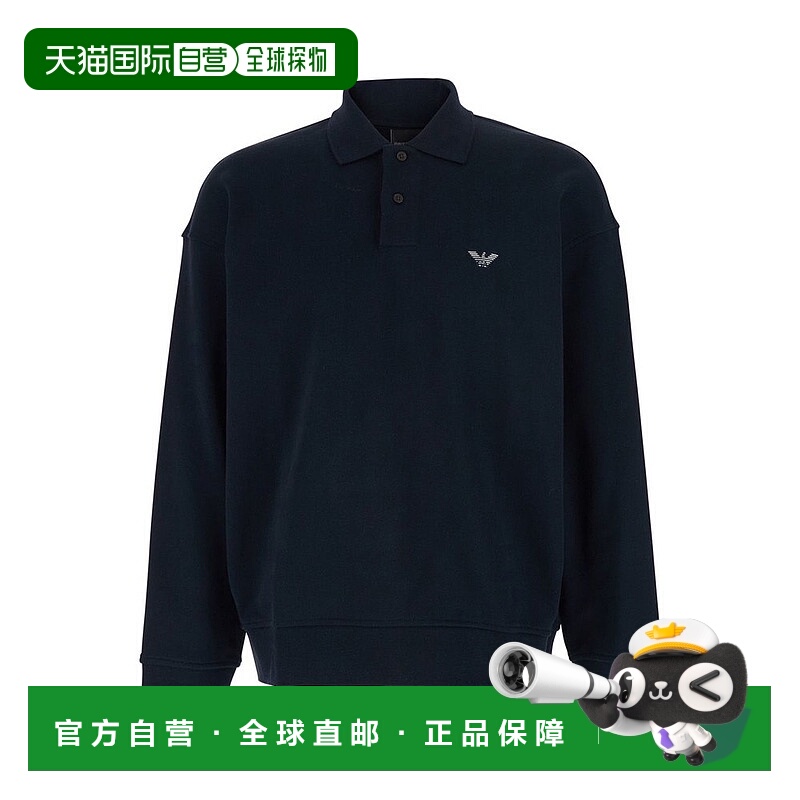 1h可退 潮奢 Emporio Armani 安普里奥 阿玛尼 男士 標誌刺繡 Pol