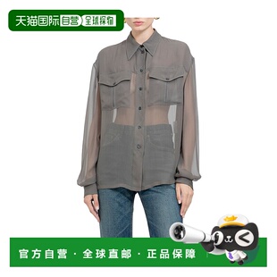 788262Y065W3261 1h可退 女士衬衫 LAURENT AW2025 SAINT