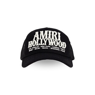 AMSAHE10150001 帽子 男士 cap 黑色 Baseball SS2026 AMIRI