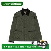 Quilted BURBERRY Jacket AW2025 绿色 女士夹克 8100826