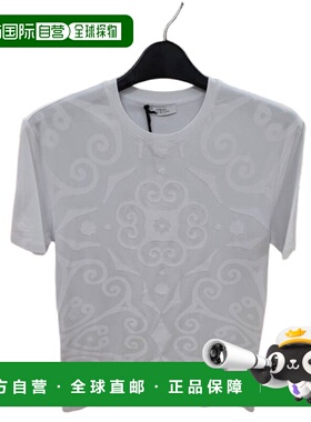 VERSACE 男士T恤 V800681VJ00239V7001 AW2021 灰色短袖范思哲
