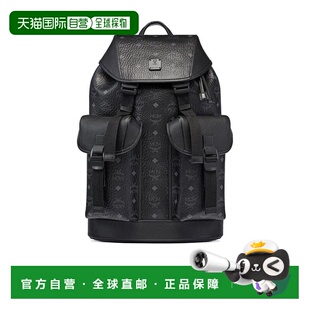 MCM 男士双肩包 MMKCSBG02BK001 SS2024 黑色 印花双肩包