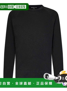 James Perse 男士针织衫 MXA3278CRP AW2025 黑色