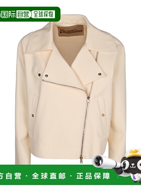 1h可退 潮奢 Herno 女士 拉链机车夹克 GI000269D13455S