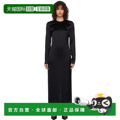 toteme 女士 黑色 Long Satin 连衣裙 261WRD0275FB0546001Black