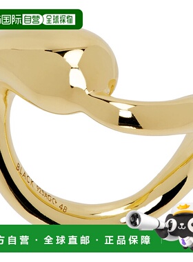 1h可退 潮奢 Maria Black 女士 金色 Splash 戒指 500485