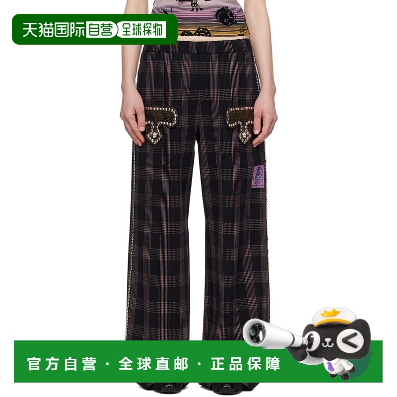 1h可退 潮奢 Chopova Lowena 女士 海军蓝 Annex Pyjama 长裤 409