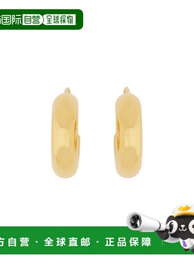 JIL SANDER 女士耳饰 J11VG0003P4877710 CO 黄色 Round Earrings