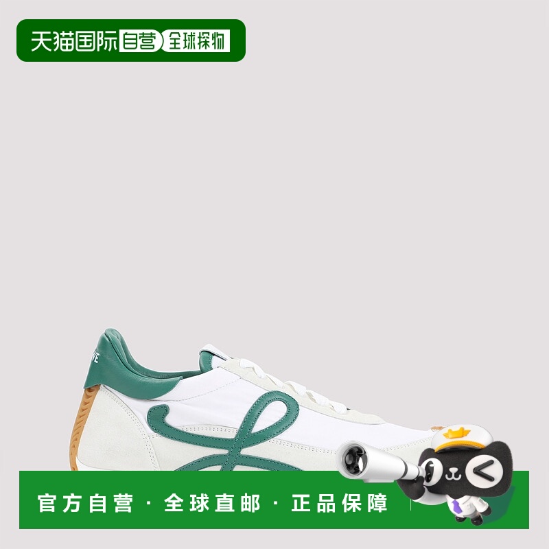 1h可退 LOEWE 男士运动鞋 M816282XBQ2062 AW2025 白色 FLOW RUNN