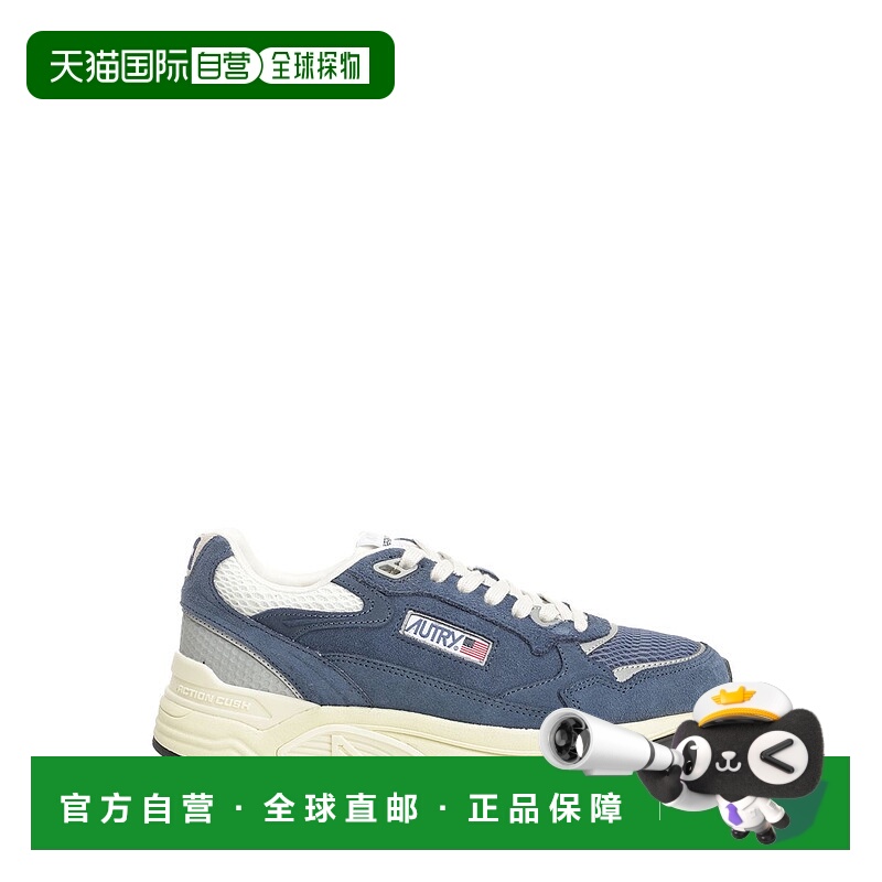 1h可退 AUTRY 男士运动鞋 HYLMUM09 AW2025 蓝色 Autry Ensign An