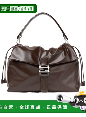 1h可退 FENDI 男士斜挎包 7VA665AV8BF0H3A AW2025 棕色 Fendi Fl