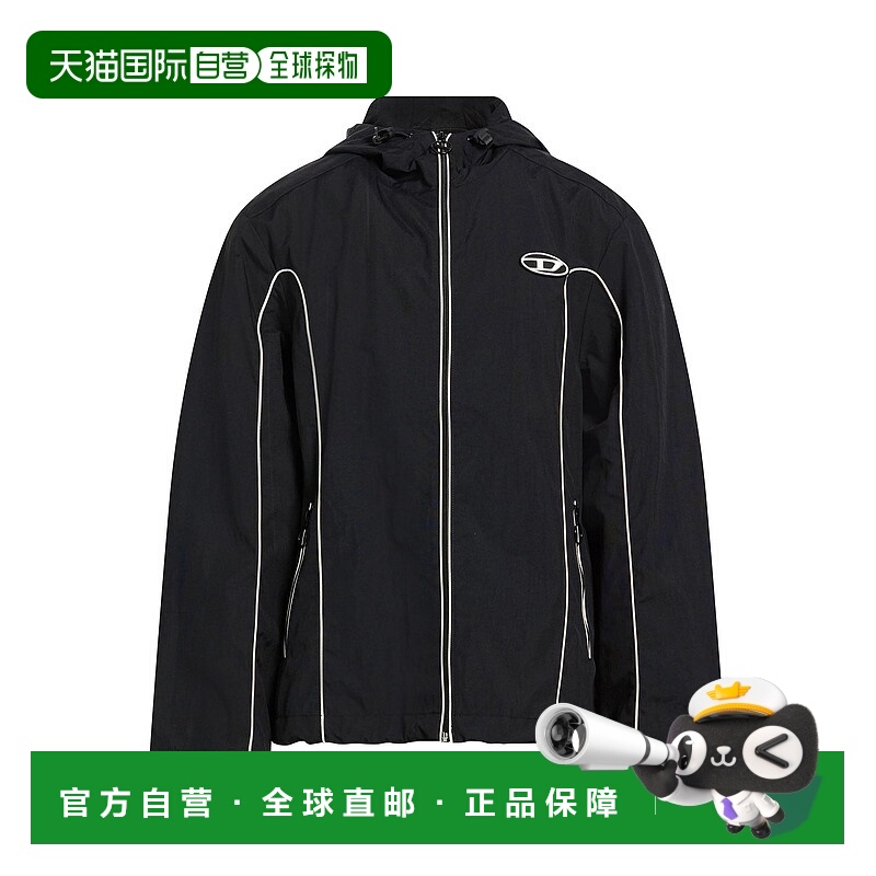 1h可退 潮奢 Diesel 迪赛 男士 夹克 black黑色 舒适时尚
