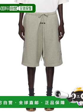 1h可退 潮奢 Essentials 男士 灰色 Basketball Jersey 短裤 160S