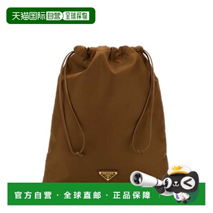 PRADA 女士手拿包 1NK0012HG6F0134 CO 驼色 Pouches手提包旅行包