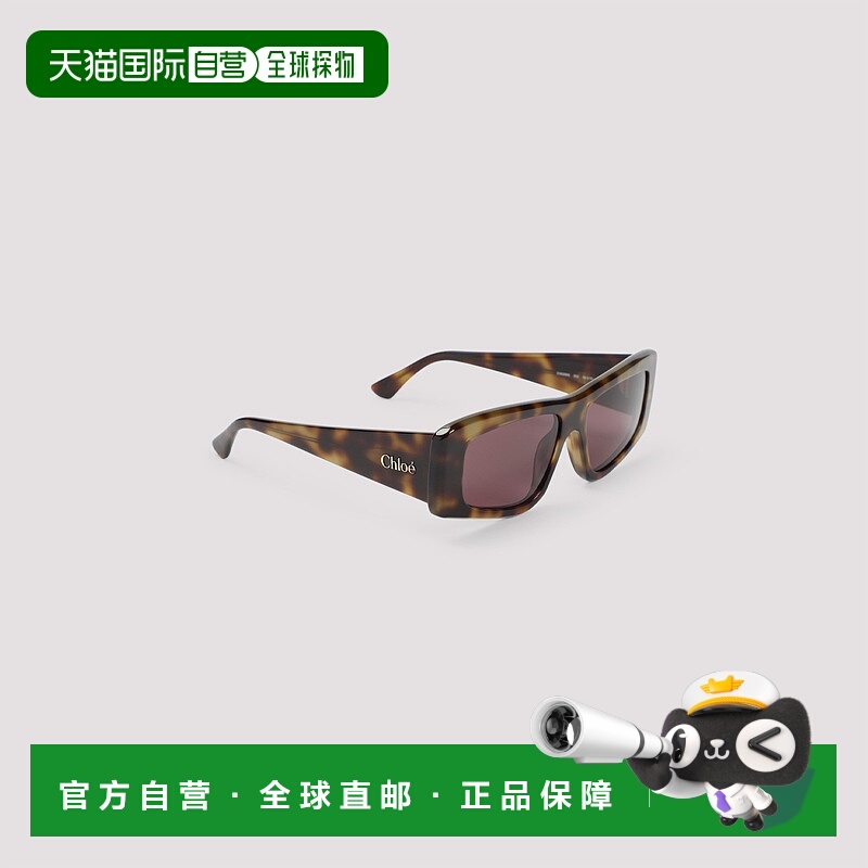 1h可退 CHLOÉ 女士眼镜 CH0299S002 SS2025 棕色 Square sunglass