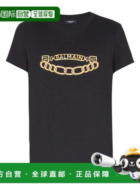 BALMAIN 男士T恤 FH1EF000GE97EAD AW2025 黑色 Balmain T-Shirts