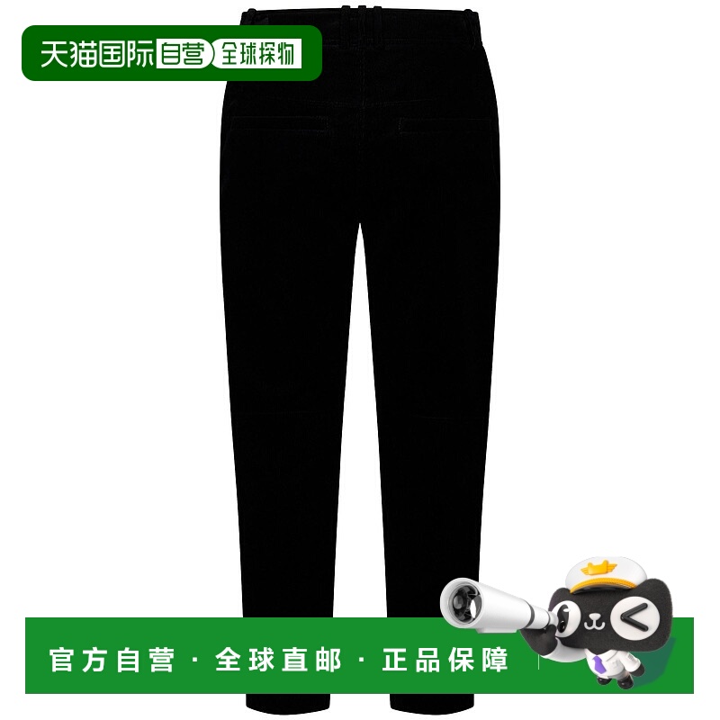 1h可退 BALMAIN 男士休闲裤 BH1PO066CE100PA SS2024 黑色 PANTAL