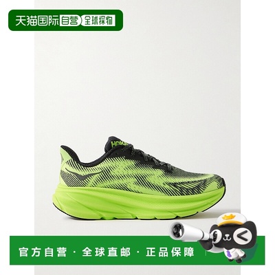 1h可退 潮奢 Hoka One One 女士 Clifton 9 GTX TS 橡胶边网纱运