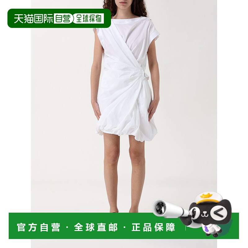 1h可退 PINKO 女士连衣裙 105215A2LDZ04 SS2025 白色 White Elli