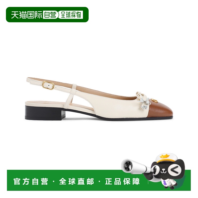 VALENTINO GARAVANI 女士芭蕾乐福鞋 6W0S0MH0DDTAHABUTTERWHITET