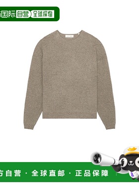 1h可退 潮奢 Essentials 男士 华夫格长袖圆领毛衣 192SP256163F