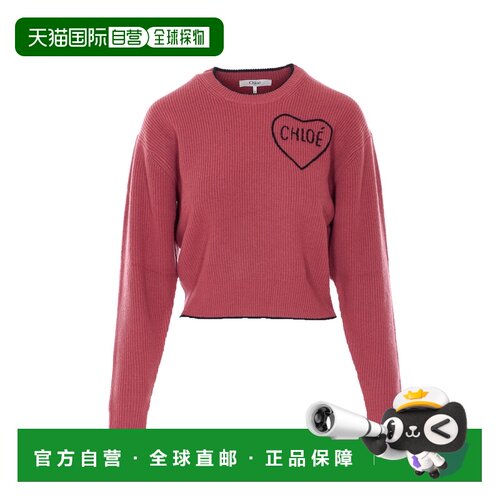 CHLOÉ 女士针织衫 26SMP397106AN SS2026 粉红色 Coppery Pink Sw