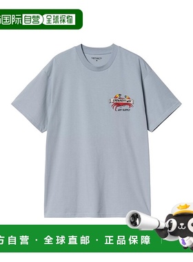 CARHARTT WIP 男士T恤 I0347780F4XX SS2025 蓝色