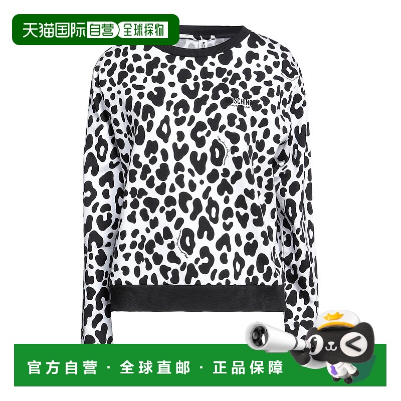 1h可退 潮奢 Moschino 莫斯奇诺 女士 汗衫 black黑色 舒适时尚