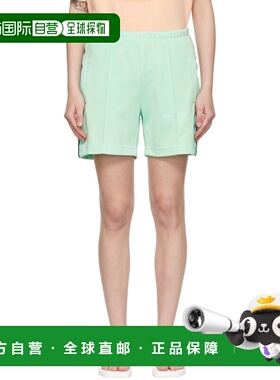 1h可退 潮奢 Palm Angels 棕榈天使 女士 绿色尼龙短裤 PWCB023S2