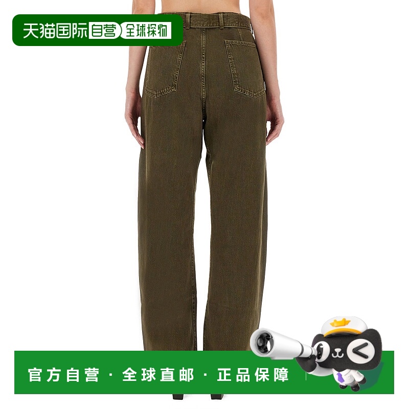 1h可退 LEMAIRE 男士牛仔裤 PA326LD1062GR631 AW2025 棕色