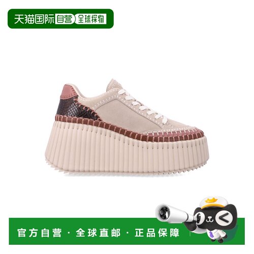 CHLOÉ 女士休闲鞋 26ACH26A02IYK236 AW2026 黄色 Chloe Nama sue
