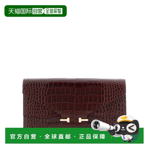 TOM FORD 女士手拿包 S0531LCL607PRAY AW2026 棕色