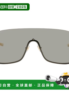 1h可退 潮奢 Gucci 古驰 女士 金色 Mask-Shaped 太阳镜 GG1560S