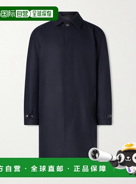 1h可退 潮奢 Brioni 布里奥尼 男士 带里衬羊绒混纺风衣 SORW0LOC