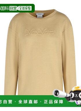 MAX MARA 女士卫衣 2521926028003 AW2025 浅棕色 Berma Sweatshi