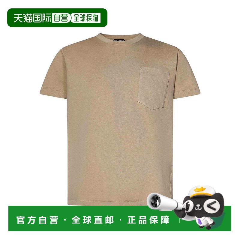 1h可退 TOM FORD 男士T恤 JCS012JMC035S24JB254 SS2025
