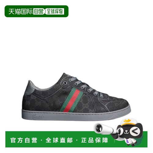 GUCCI 男士运动鞋 871608FAF481068 CO 灰色 低帮运动鞋