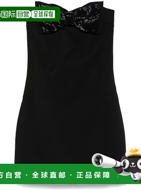 1h可退 潮奢 Self-Portrait 女士 Self-portrait 黑色连衣裙 RS25