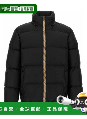 BURBERRY 男士夹克 8110196 AW2025 黑色 Snowdon Down Jacket