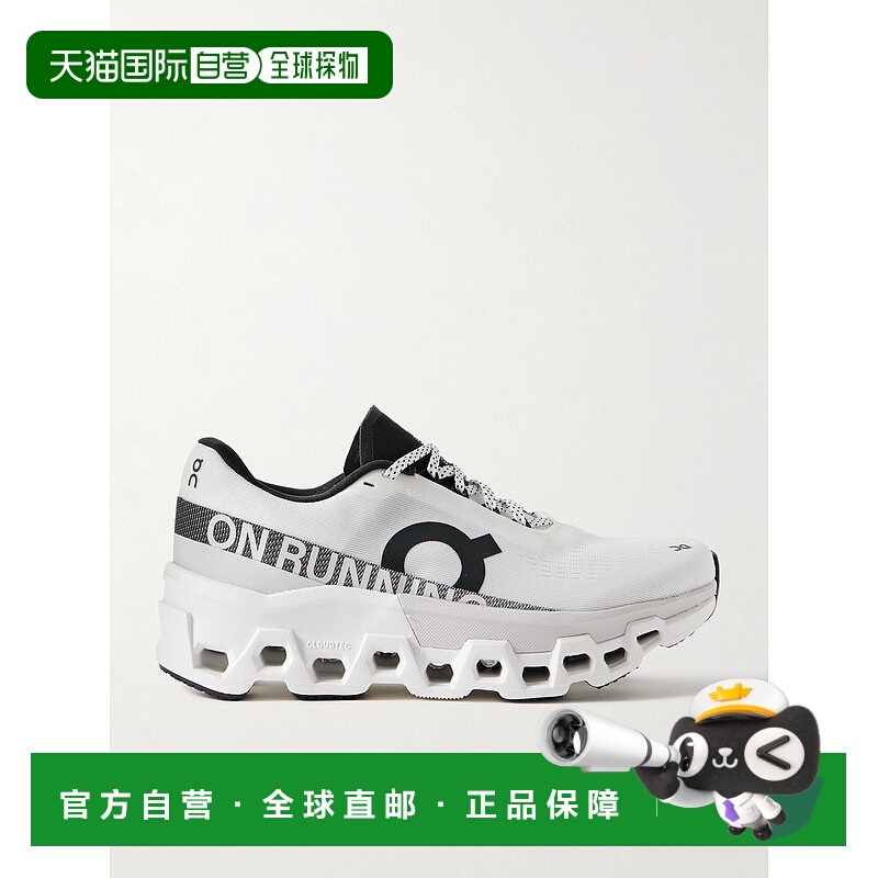 1h可退 潮奢 On 女士 Cloudmonster 2 橡胶边网纱运动鞋 3WE10112