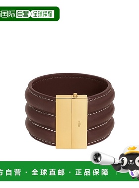 CELINE 女士手链手镯 461PT3BSX18GC AW2025 棕色 LES CUIRS CELI