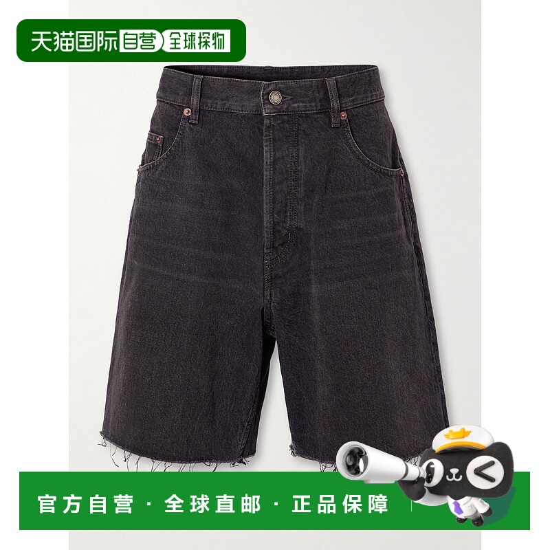 1h可退 潮奢 Saint Laurent 圣罗兰 女士 牛仔短裤 824078Y07YC