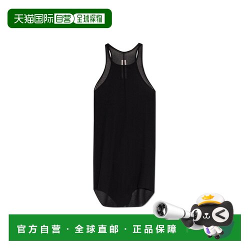 RICK OWENS 男士背心 RU02F4150RC09 AW2026 黑色 Sleeveless T-s