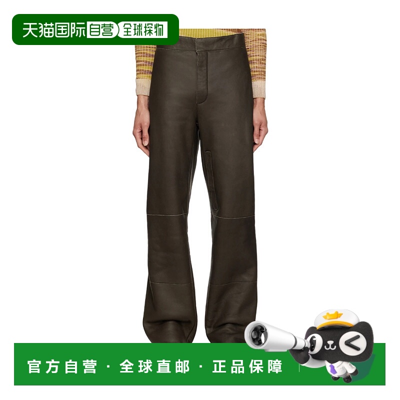 1h可退 JACQUEMUS 男士休闲裤 226PA0301110DARKKHAKI AW2022