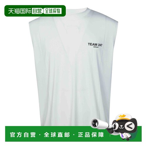 Represent 男士背心 247M10013972 SS2026 白色 Ove支付后1h可退