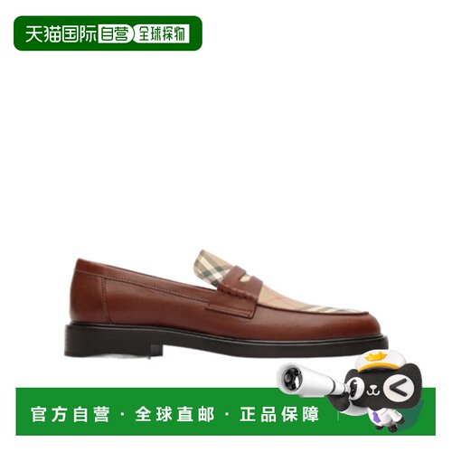 BURBERRY 男士商务休闲鞋 81313831 AW2026 棕色 【付后1h可退】