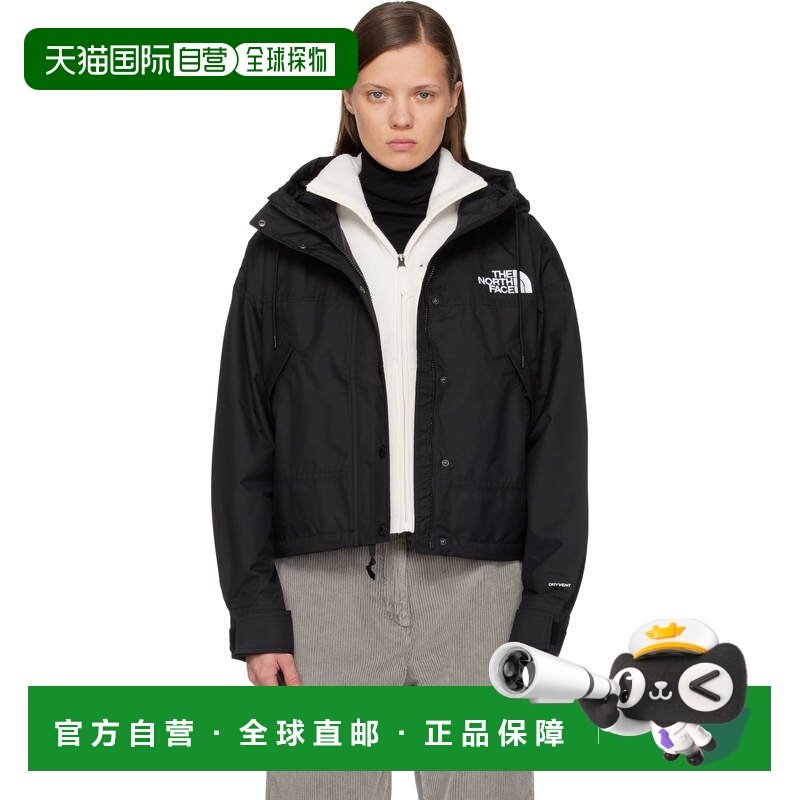 潮奢 the north face 北面 女士 黑色 Reign On Rain 夹克 NF0A8B